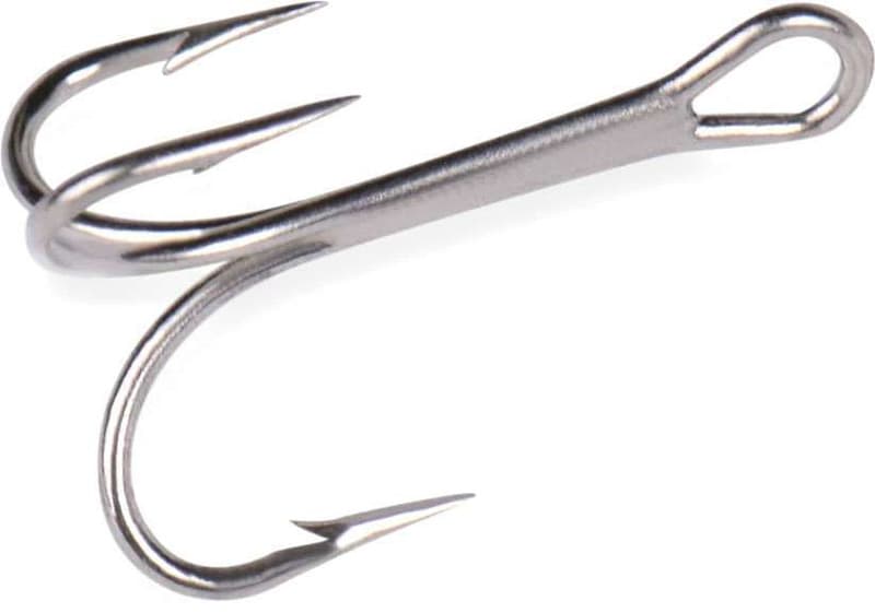 Mustad Treble 3549 Duratin (Size: #3/0 Pcs)