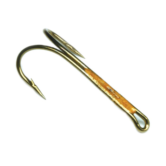 Mustad Flytyinghook Double Bronze 3582 25 Pack (Size: #16)