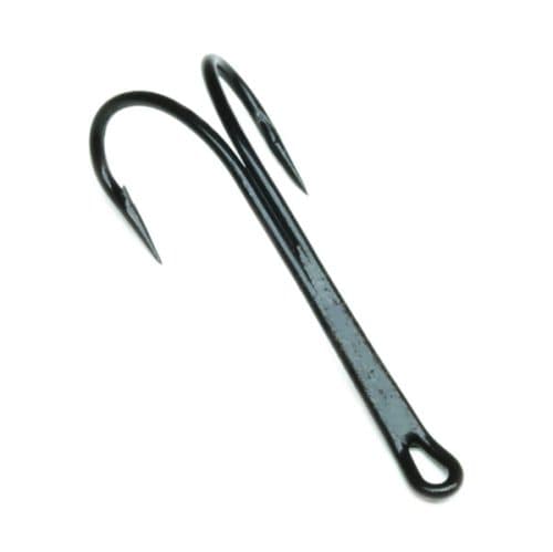 Mustad Lax Flugbindnings Dubbelkrok 80525BL (Size: 1/0 - 3Pack)