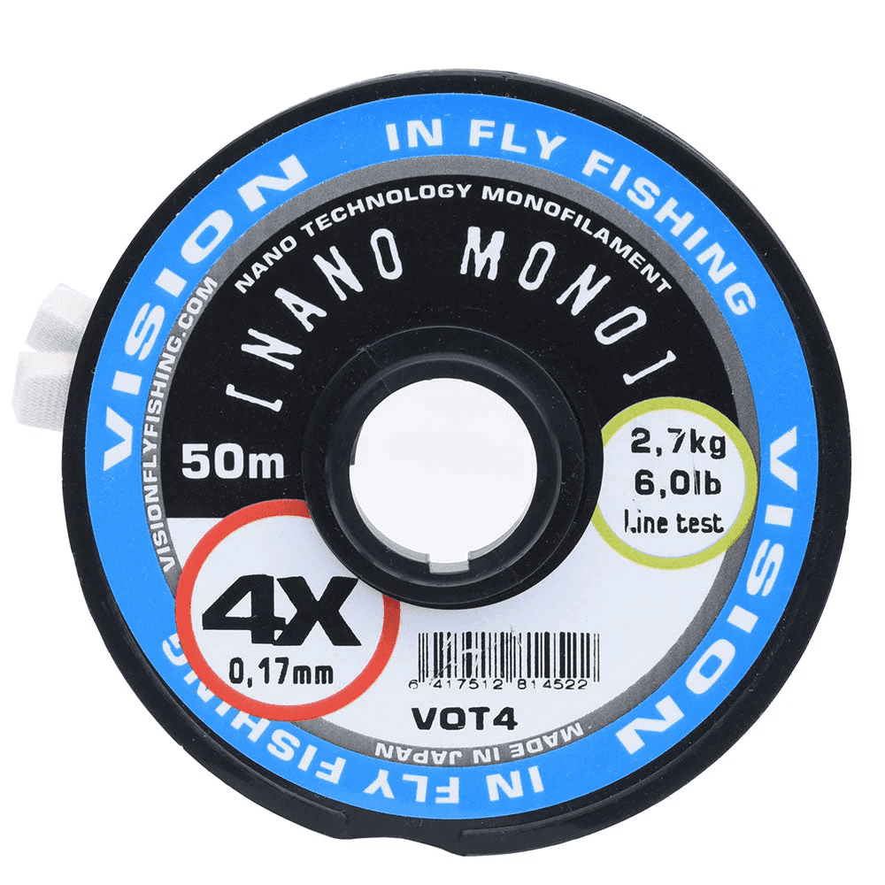 Vision Tippet Material Nano Mono 50m (Size: 6X 0,13)