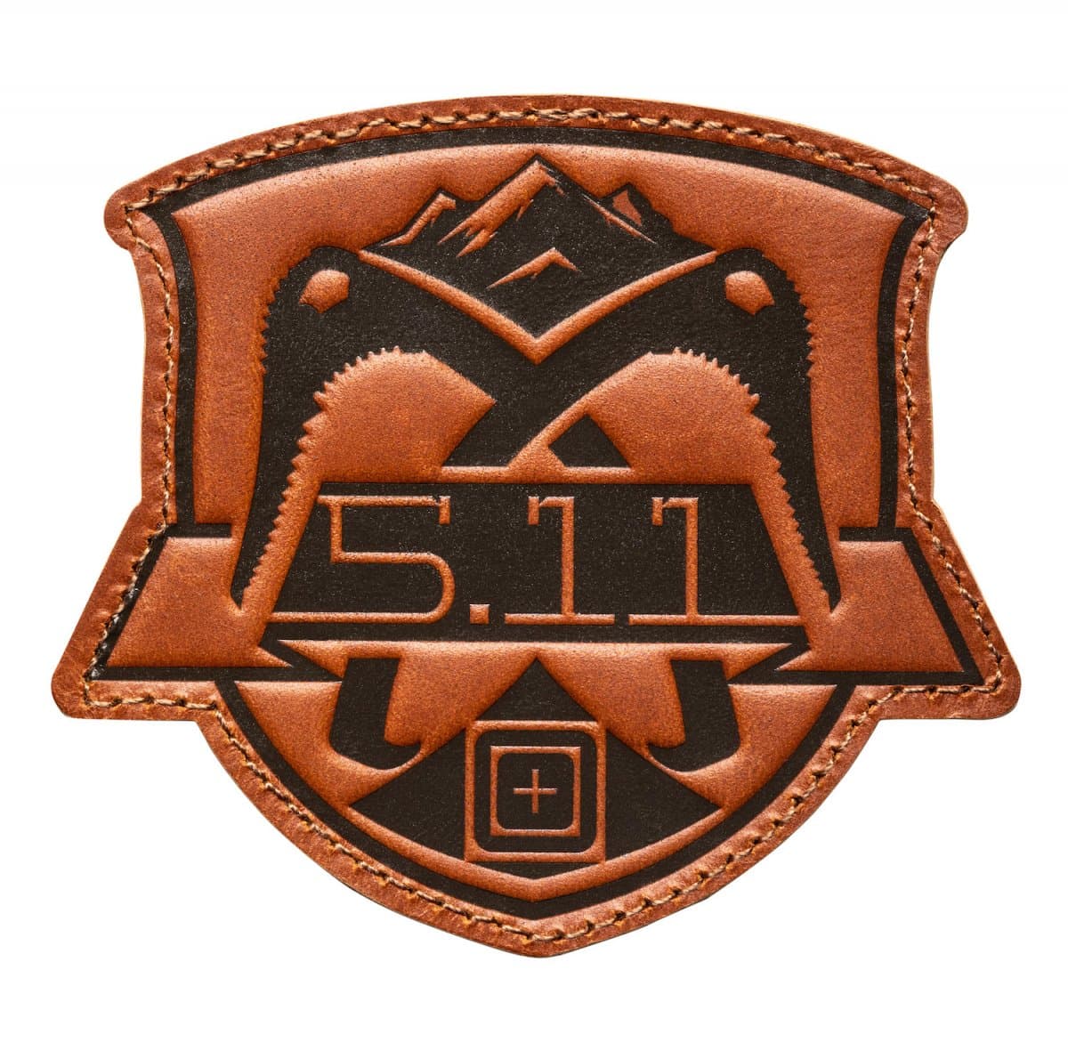 5.11 Tactical Mountaineer Patch (Color: Brown)