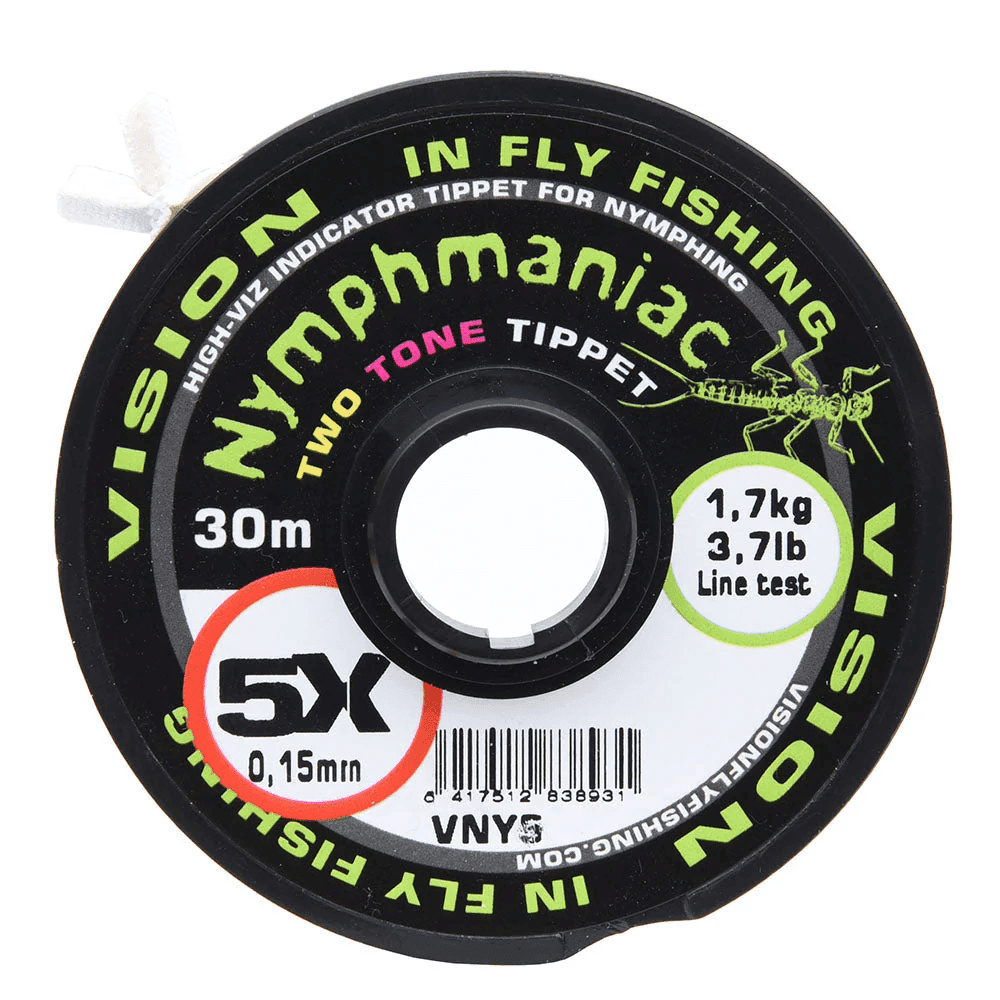 Vision Nymphmaniac Two Tone Tippet 30M (Diameter: 3X 0,20)
