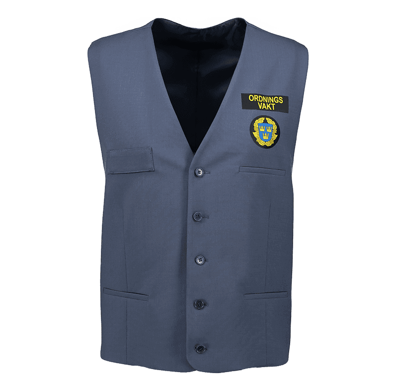 Texstar OV04 Ordningsvakt Kostymväst (Size: Large)