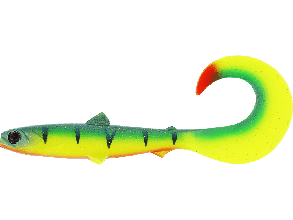 Westin Bullteez Curltail - 8 cm / 3 g 3pcs (Color: Tiger Perch)
