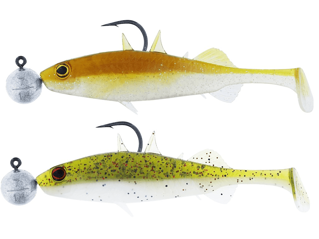 Westin Stanley The Stickleback Shadtail RnR 9 cm / 4/0 7 g 2pcs (Color: Dark Water Mix 11)
