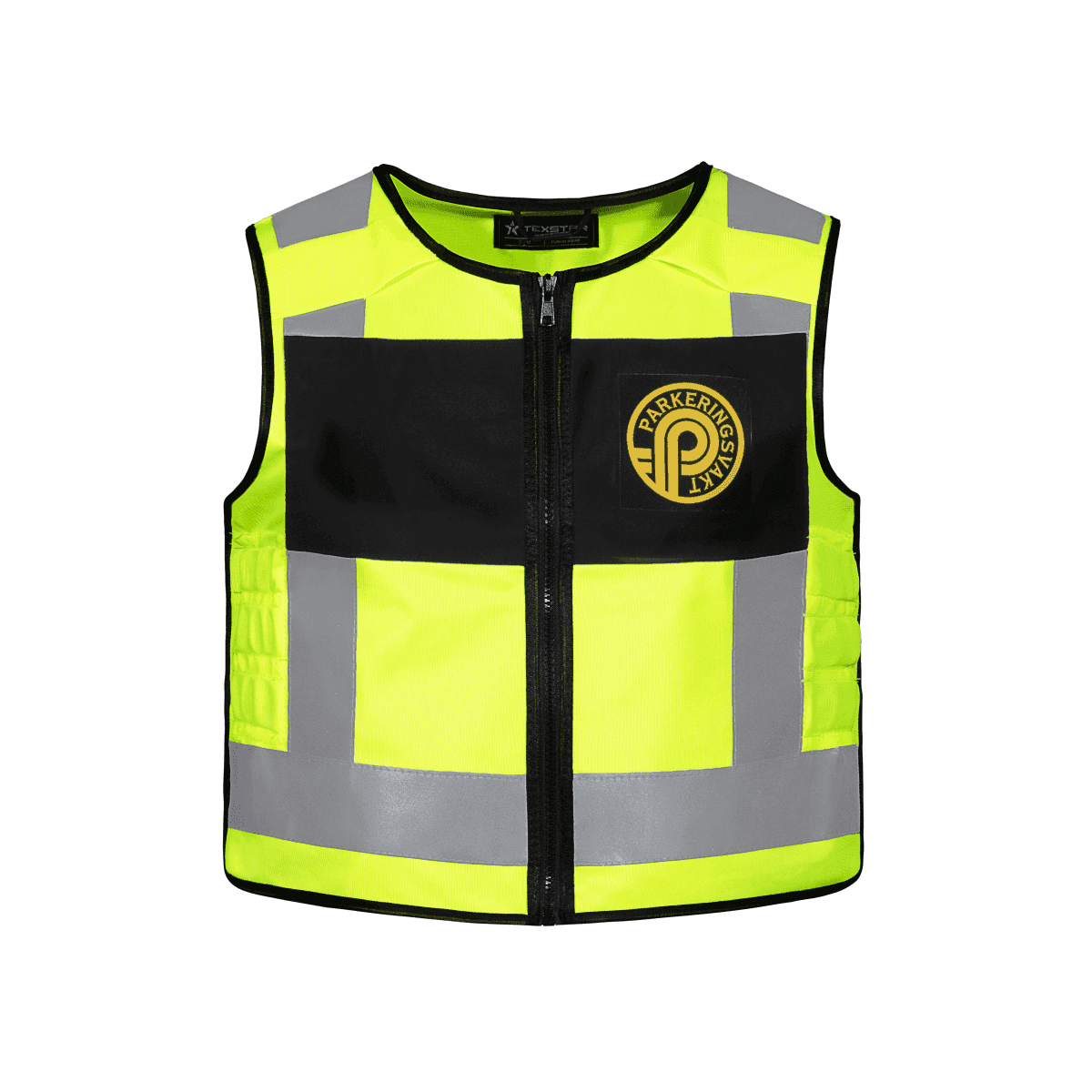 Texstar VV02 Parkeringsvakt Reflexväst (Size: S/M)