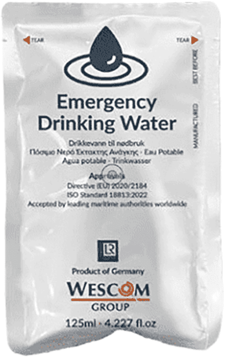 Pains Wessex Emergency Drinking Water 4x125ml