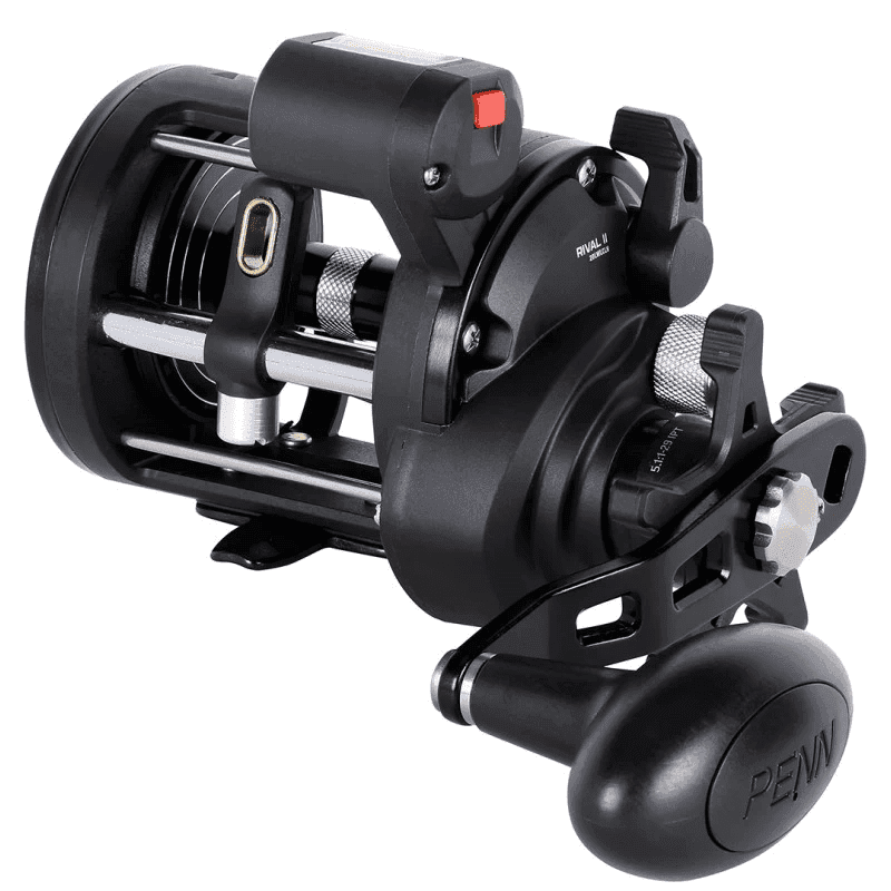PENN Seafishing/Trolling Reel Rival II Level Wind Right Line Counter