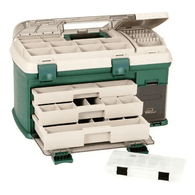 Plano 3 Drawer Box Green/Beige w/ 1-23500