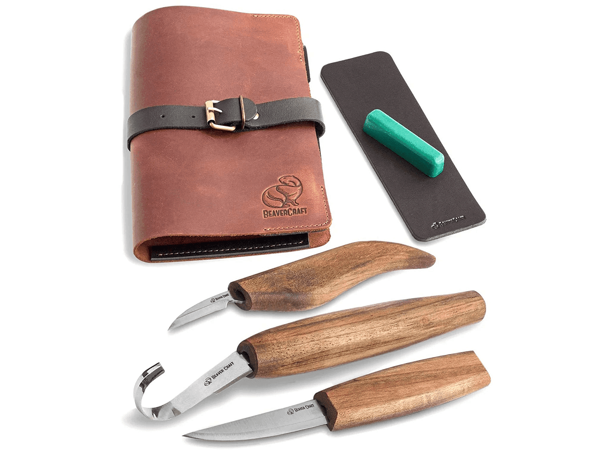 BeaverCraft S13X Spoon Carving Tool Set