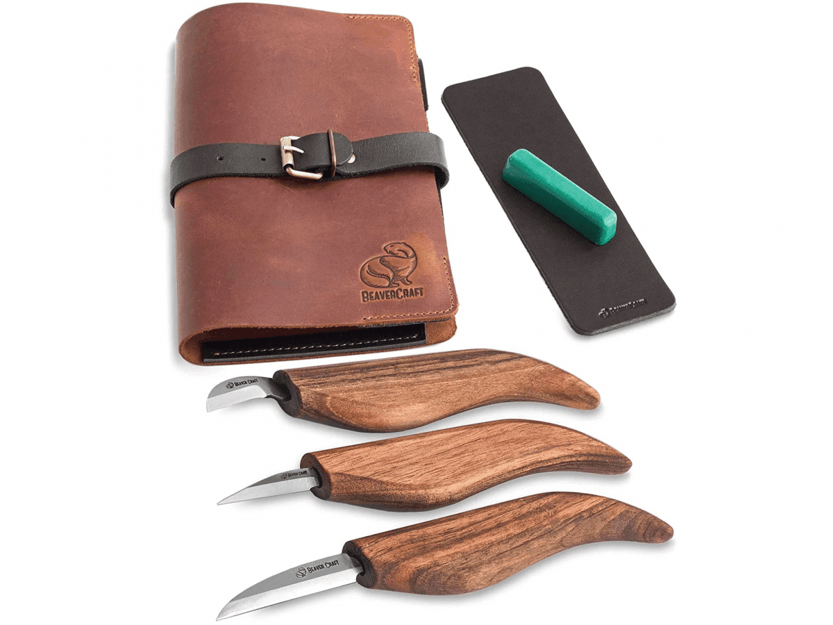 BeaverCraft S15X Spoon Carving Tool Set