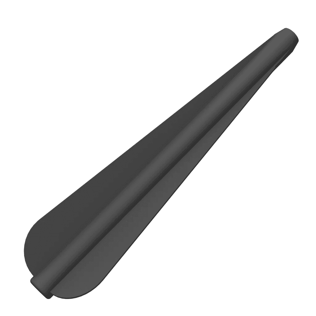 Vanes to Lajv Arrow (Color: Black)