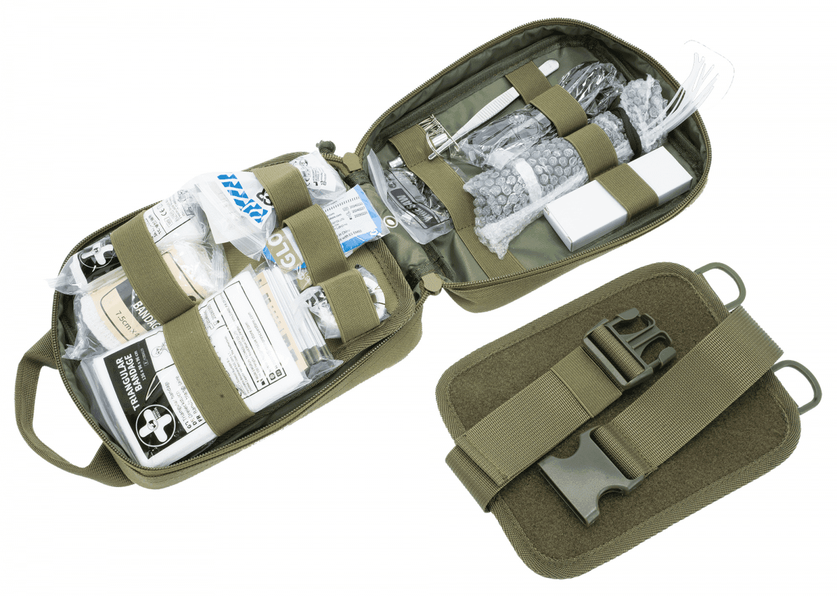 Rhino Rescue QF-001 IFAK Complete (Color: Black)