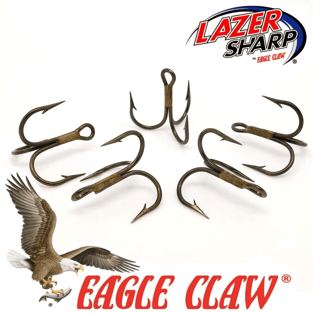 Eagle Claw Trekrok 3x Bronze 10-pack (Size: #3/0)