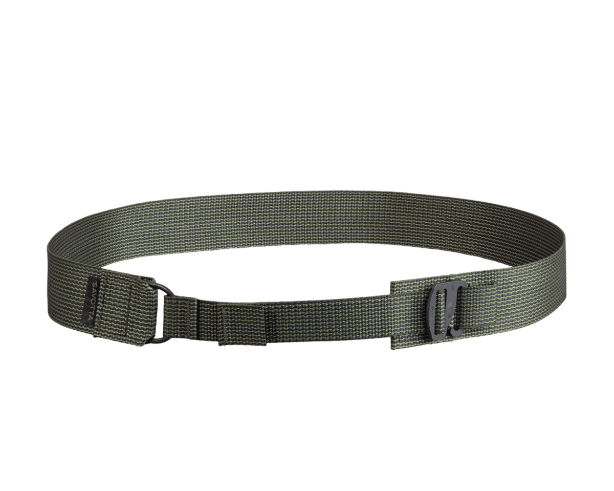 Savotta G-Hook Trouser Belt (Color: Green, Size: 80-90cm)