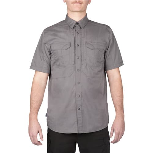 5.11 Tactical Stryke Shirt Short Sleeve (Color: Storm, Size: XL)