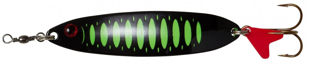 DAM Effzett Slim Standard Spoon 5cm 5g (Color: Olive Chartreuse UV)