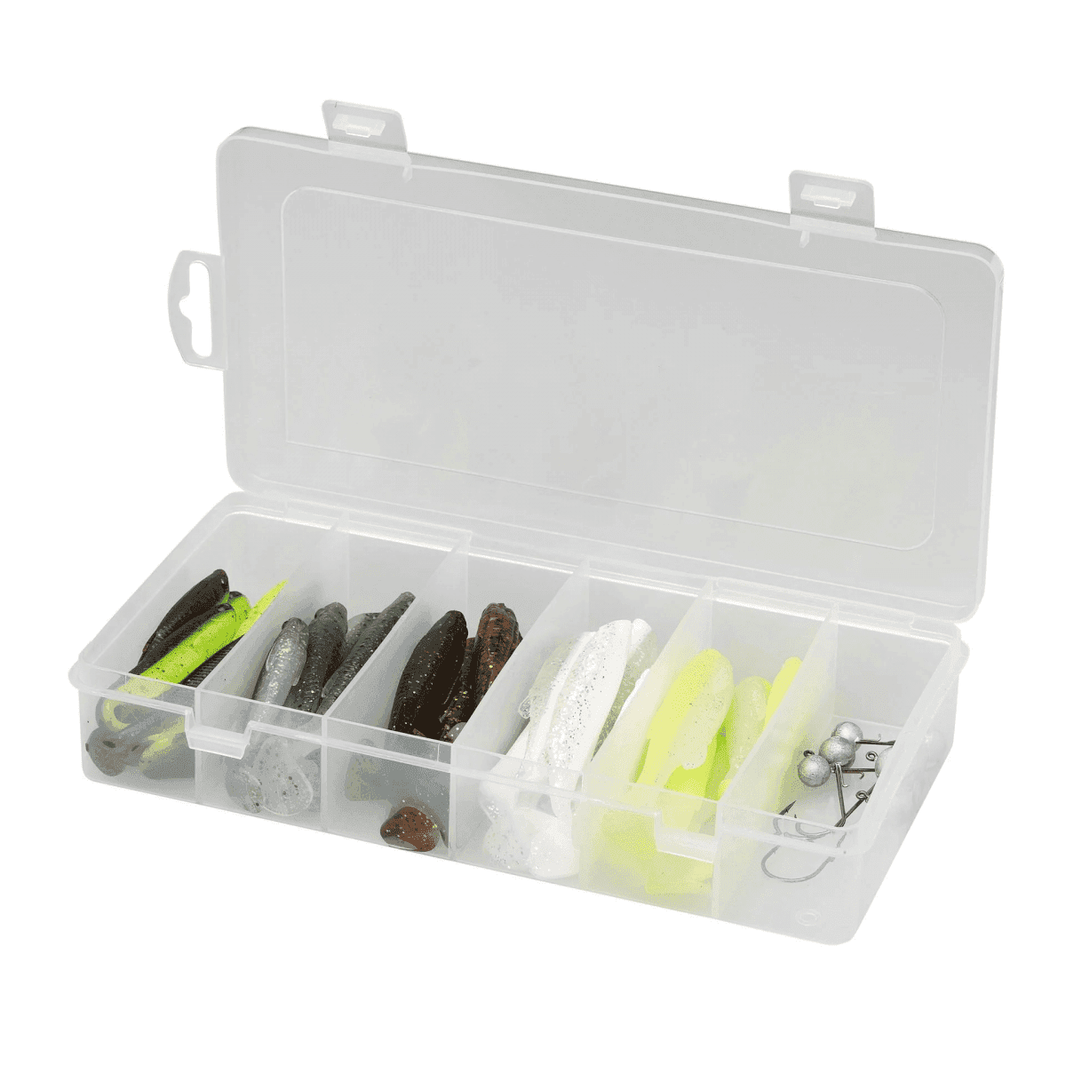 Savage Gear Fat Minnow T-Tail Jig Kit 7,5/9/10,5cm 36pcs