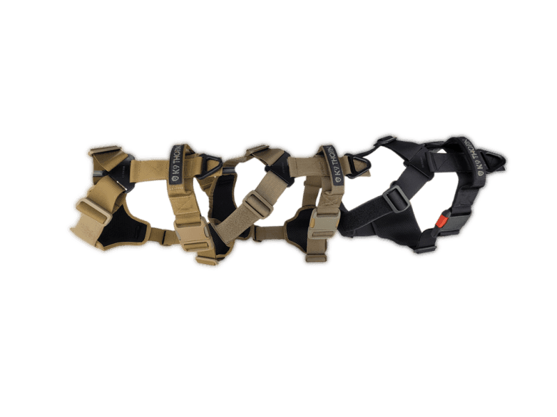 K9 Thorn Harness Charlie (Color: Black, Size: Medium)