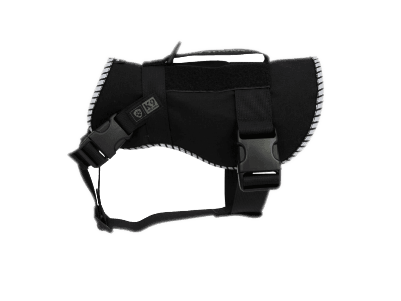 K9 Thorn Harness Echo with Reflective Trimming - Black (Size: Medium)