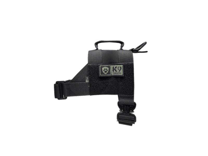 K9 Thorn Bravo Dog Harness (Color: Black, Size: XL)