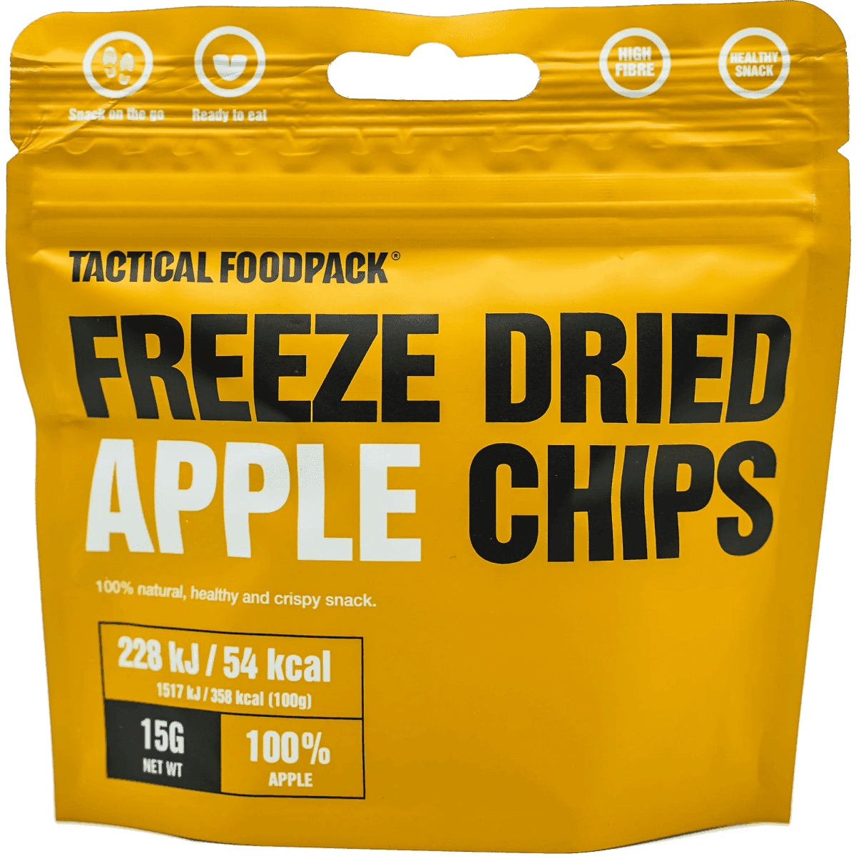 Tactical Foodpack Freeze-Dried Chips Apples 15g