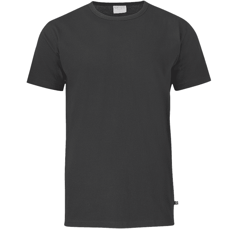 Texstar TS18 Basic T-Shirt (Color: Black, Size: 3XL)