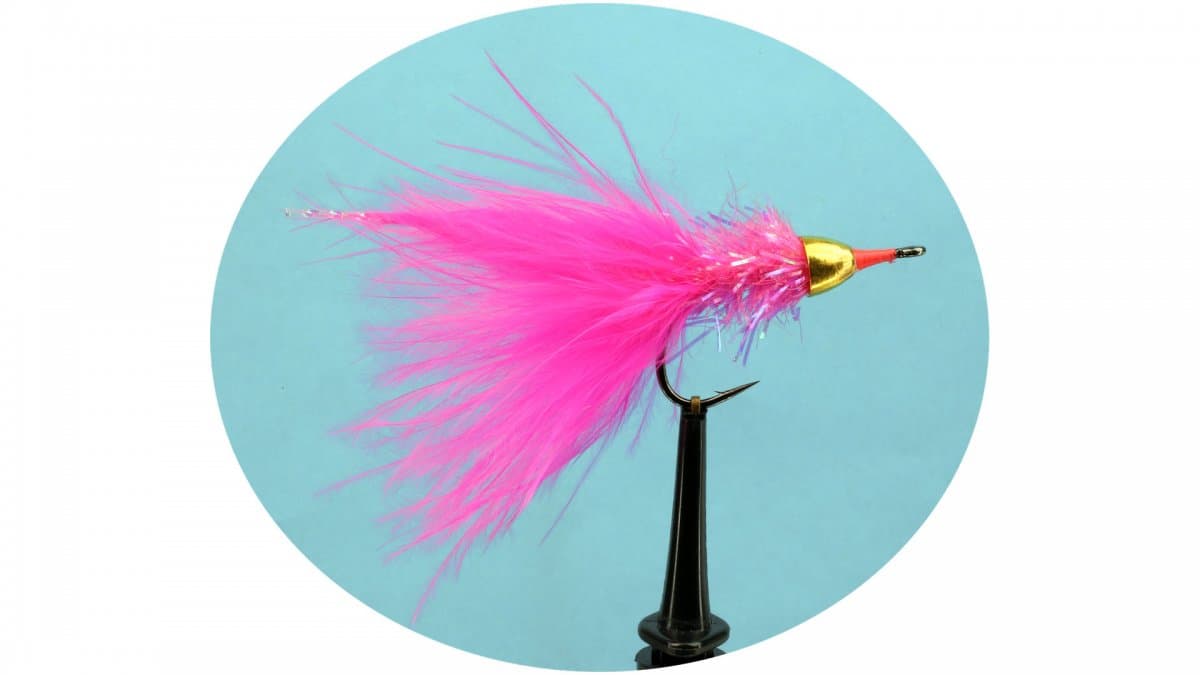 Wiggler Hurricane Streamer Competition fly Pink #6