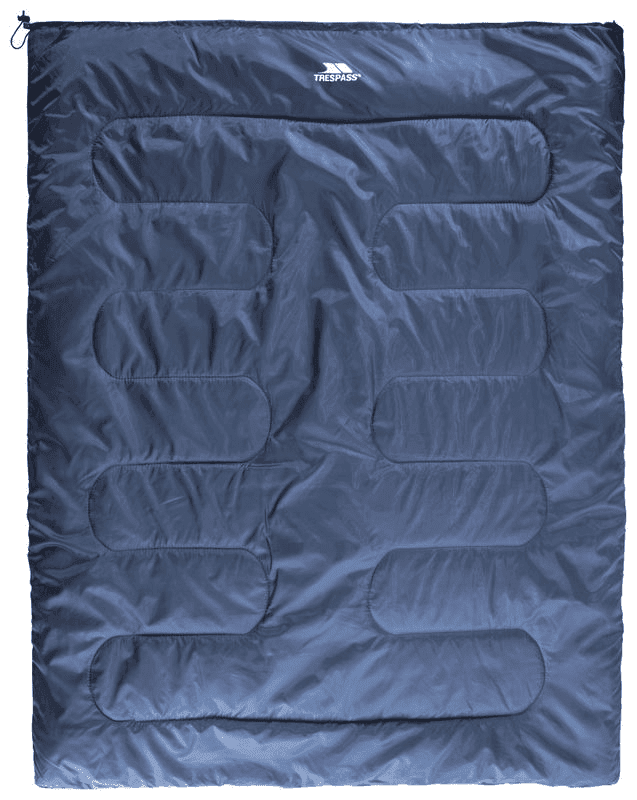 Trespass Catnap Sleeping Bag Double (Color: Black)