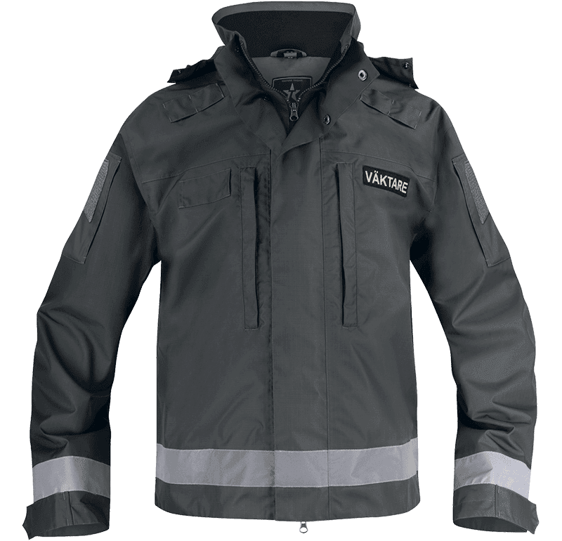 Texstar VJ03 Skaljacka med Innerfoder Väktare (Color: Dark Grey, Size: Small)