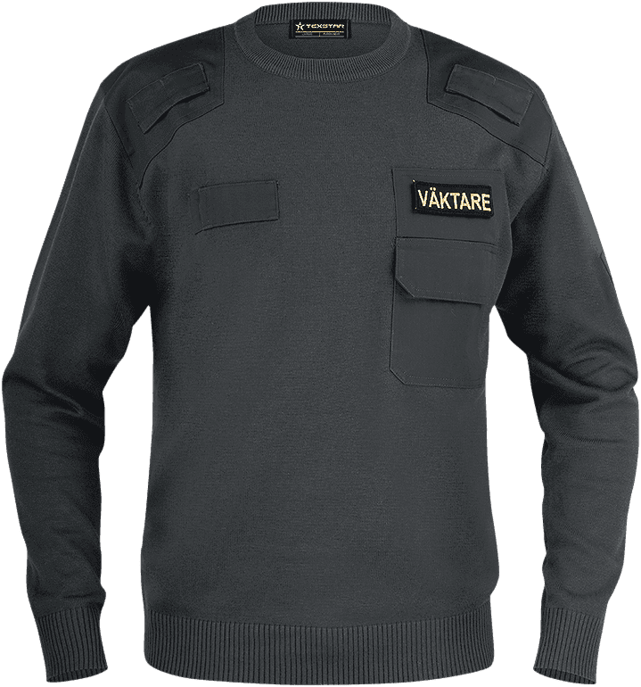 Texstar VN01 Nato Pullover Väktare (Color: Dark Grey, Size: Small)