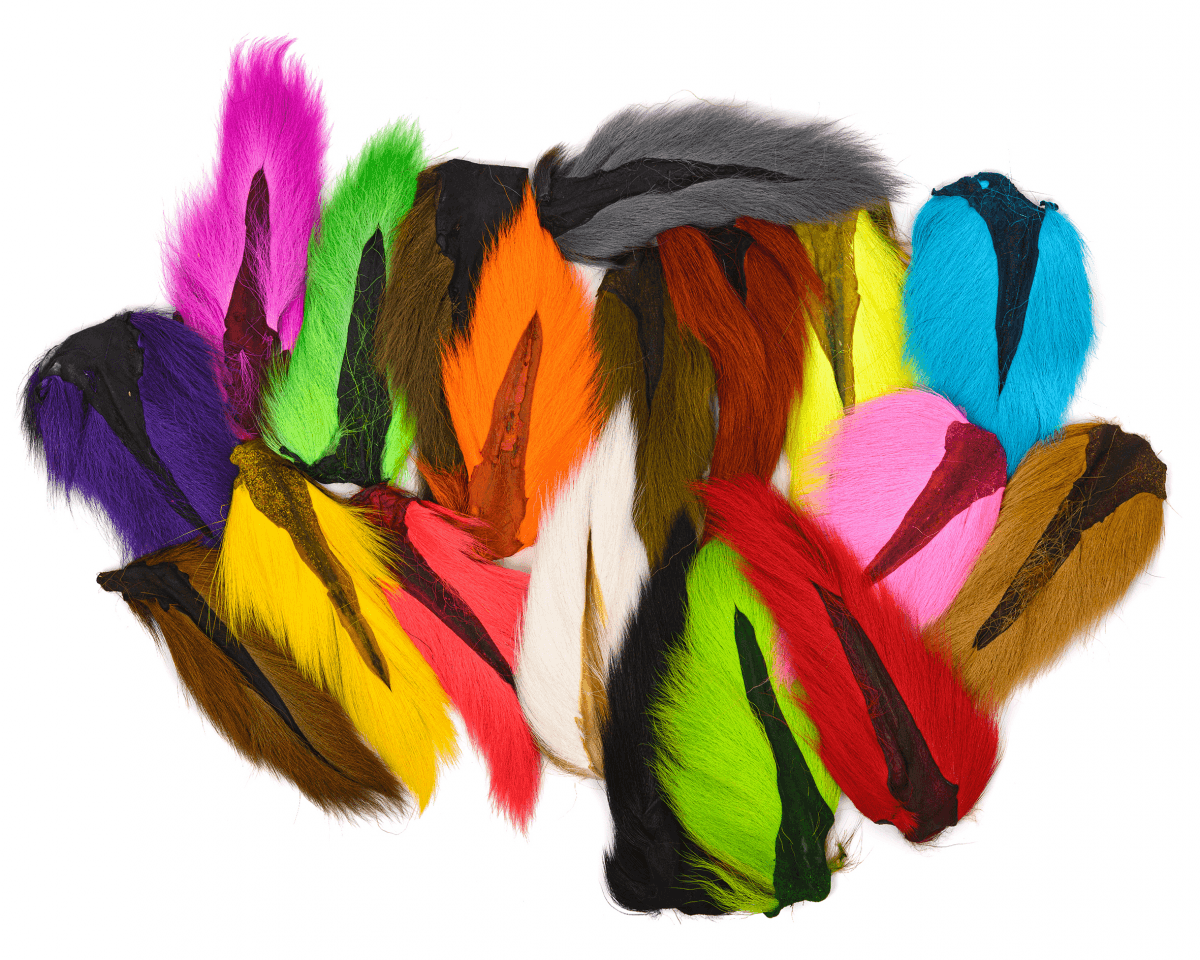 Fly-Dressing Bucktail Large (Color: Fluo fire orange)