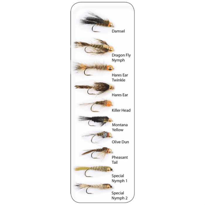 Wiggler Hurricane Fly Flugkollektion - Torrflugor 10p #12