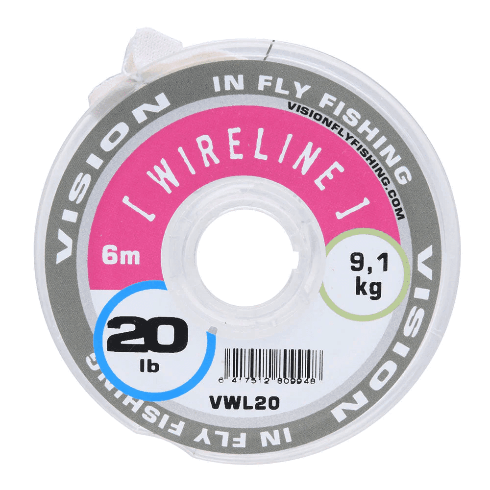 Vision Wireline Tippet (Strength: 15LBS/6,8KG 6M)