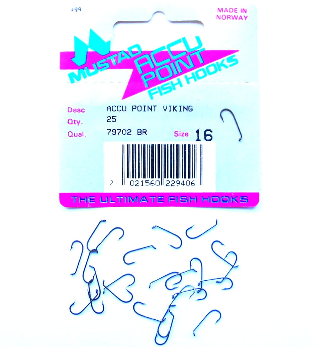 Mustad Accupoint 79702BR 25 Pack (Size: #16)
