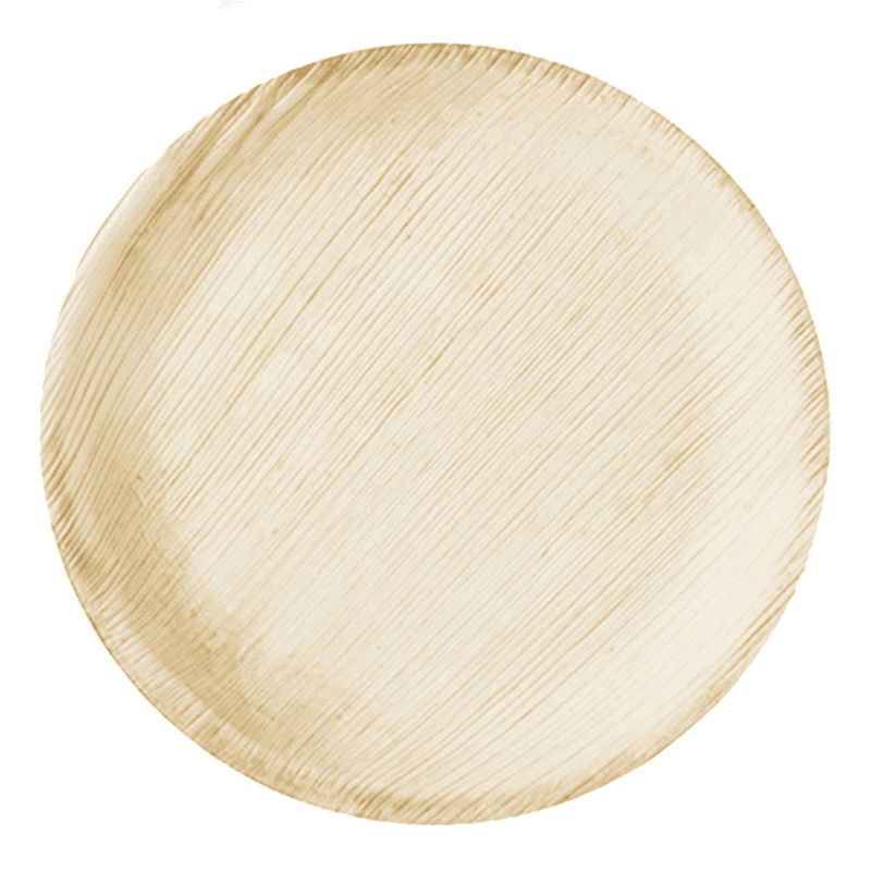 Proelia Wooden plate Yellowtree 19cm 6pcs