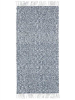 Plastmatter - Horredsmattan Goose Mix (blå) (Størrelse: 150 x 200 cm)