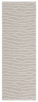 Plastmatter - Horredsmattan Line (sand) (Størrelse: 200 x 250 cm)