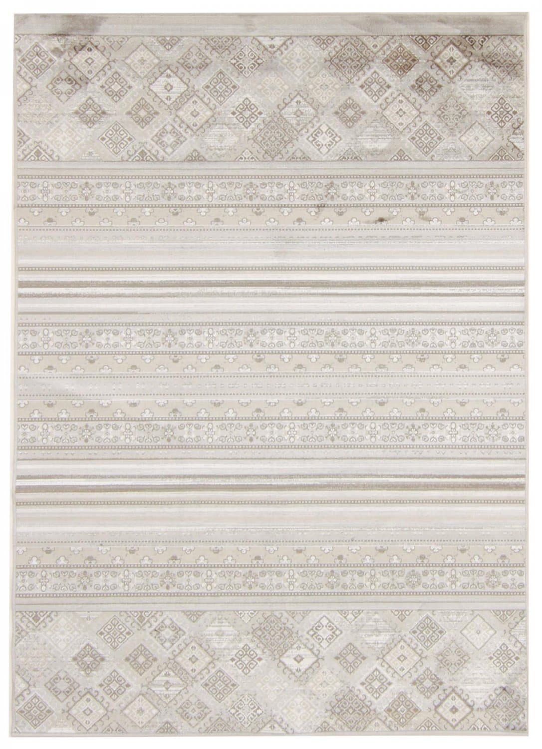 Wilton-teppe - Marea (sølv) (Størrelse: 185 x 275 cm)