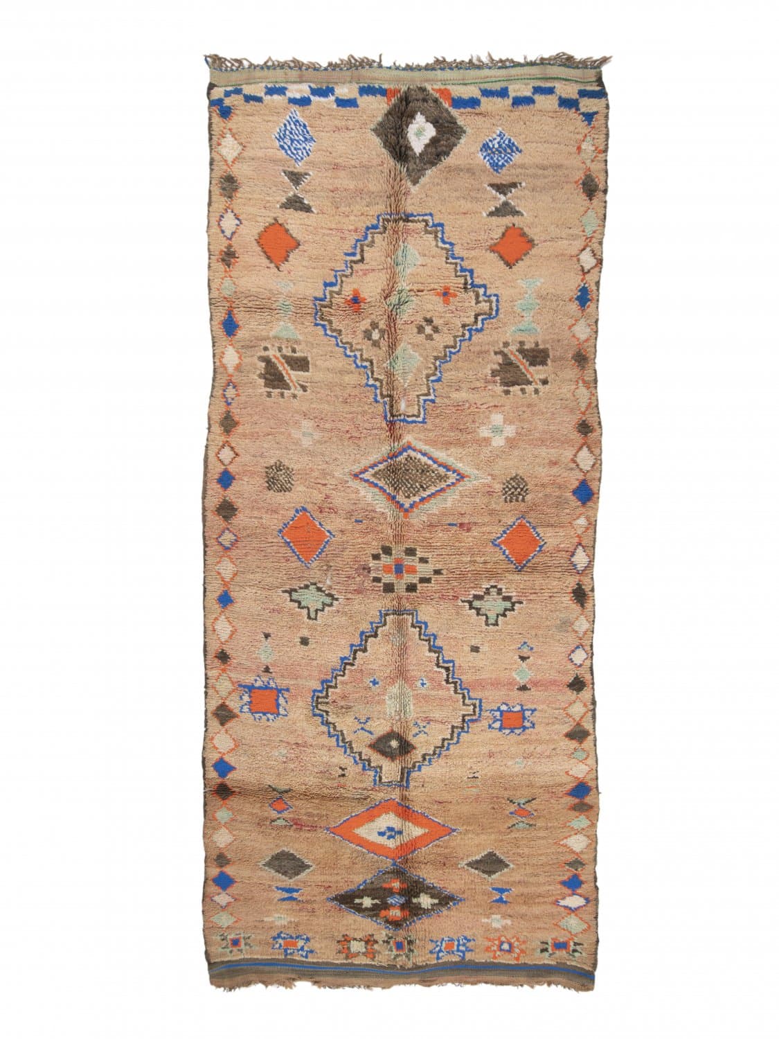 Kelim-teppe Marokkansk Azilal Special Edition 360 x 150 cm (Størrelse: 360 x 150 cm)