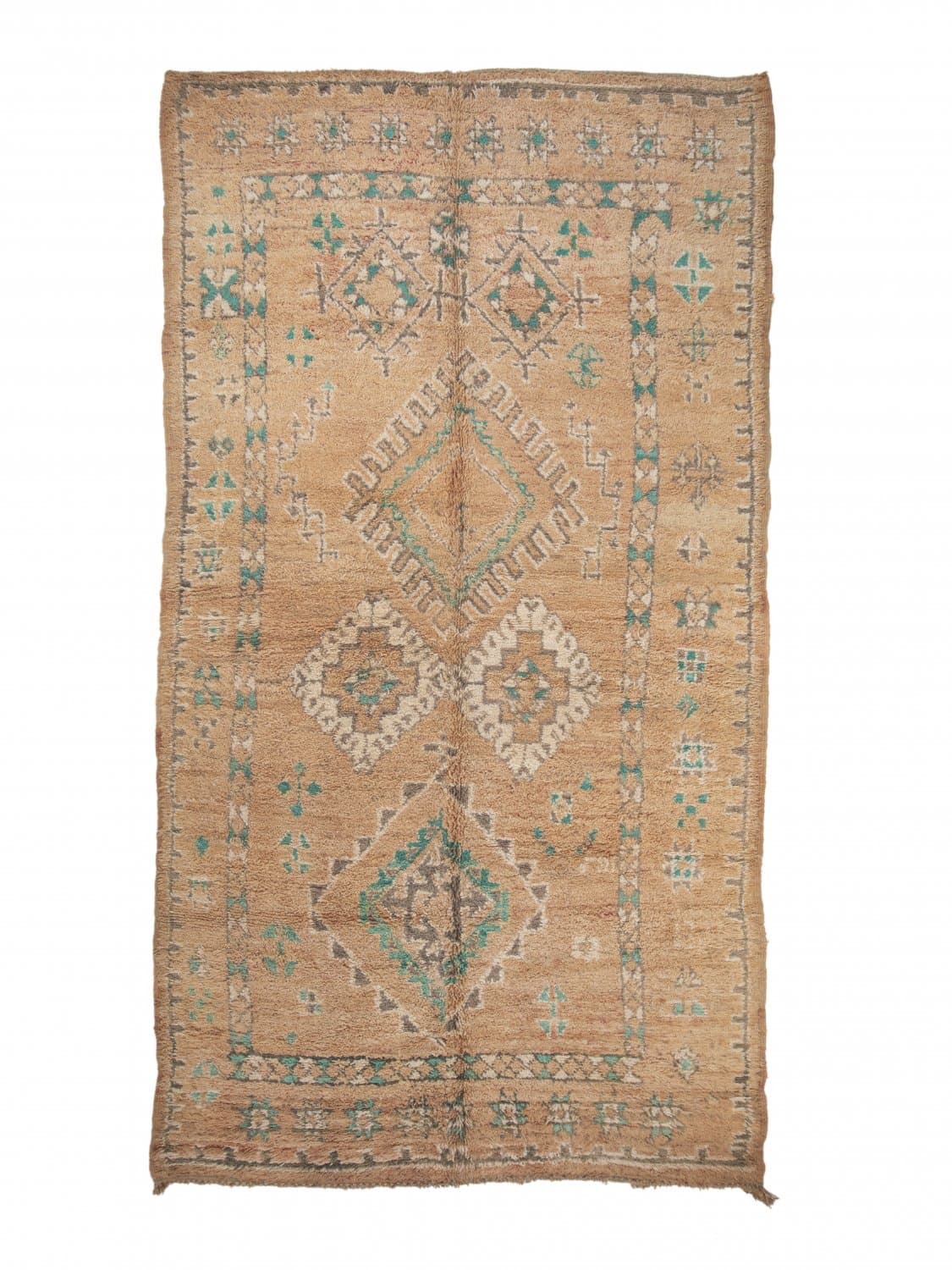 Kelim-teppe Marokkansk Azilal Special Edition 370 x 190 cm (Størrelse: 370 x 190 cm)