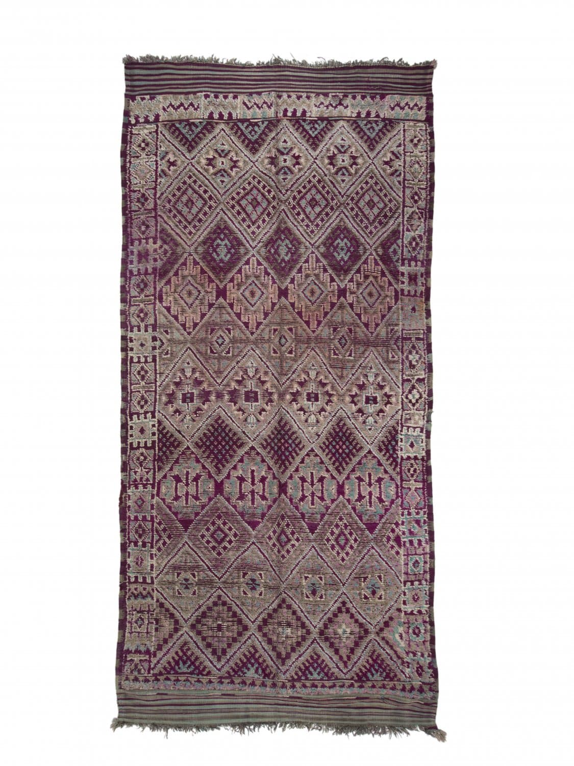 Kelim-teppe Marokkansk Azilal Special Edition 420 x 200 cm (Størrelse: 420 x 200 cm)
