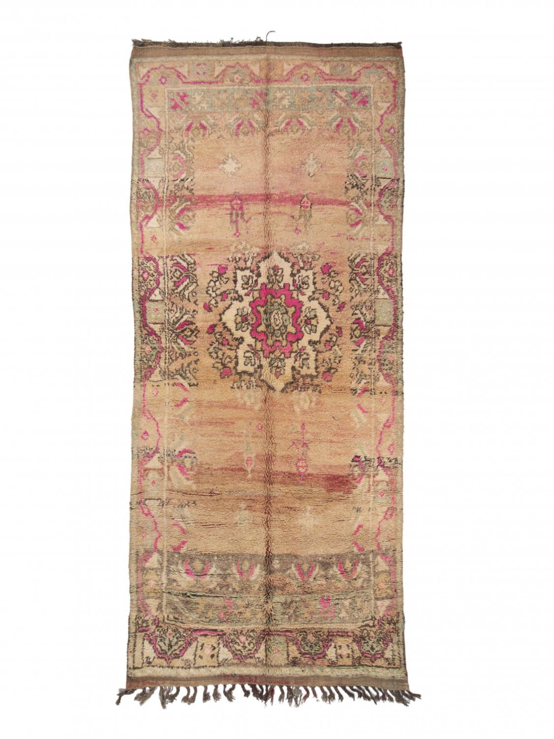 Kelim-teppe Marokkansk Azilal Special Edition 450 x 190 cm (Størrelse: 450 x 190 cm)