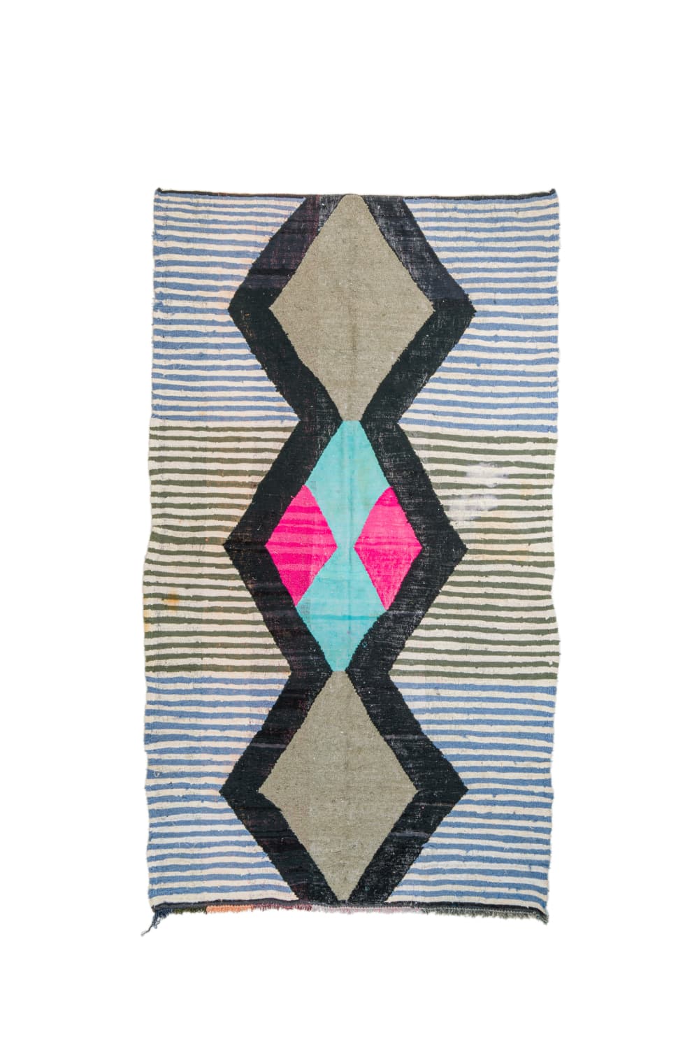 Marokkansk Boucherouite-teppe 155 x 275 cm (Størrelse: 155 x 275 cm)