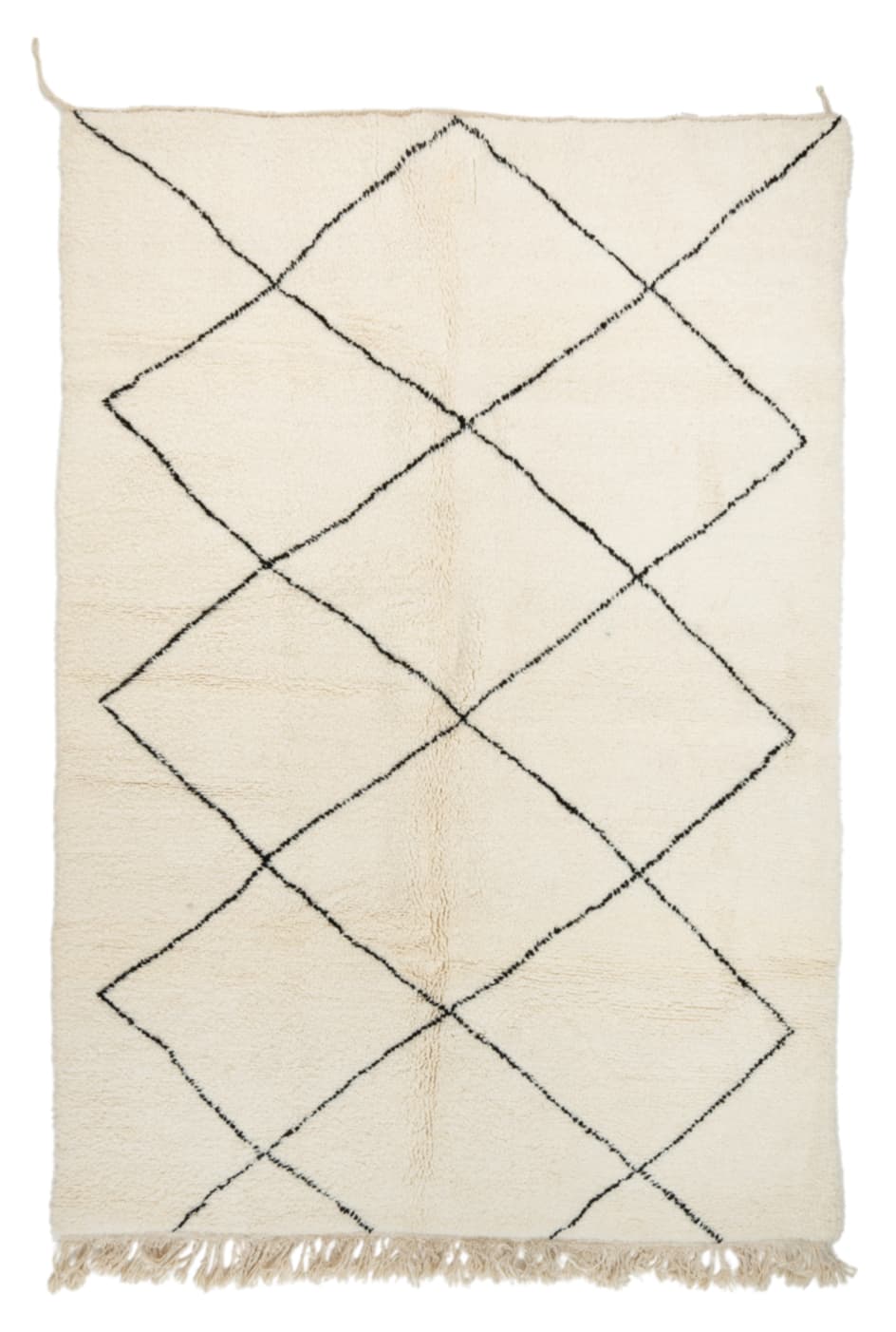 Kelim-teppe Marokkansk Beni Ourain 205 x 305 cm (Størrelse: 205 x 305 cm)