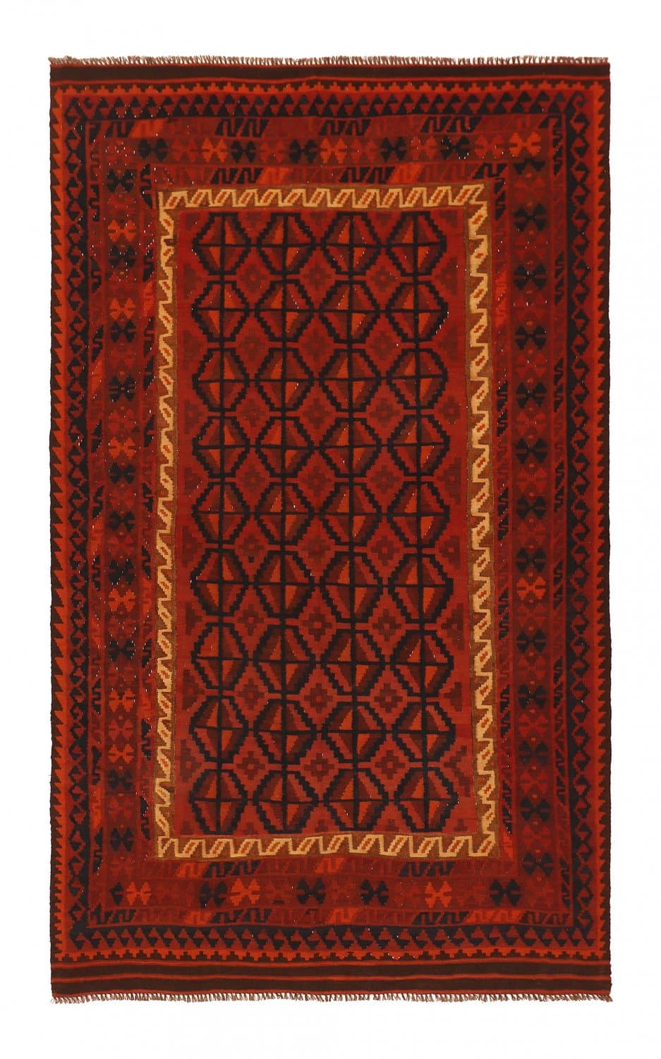 Orientalsk kelimteppe 302 x 183 cm (Størrelse: 302 x 183 cm)