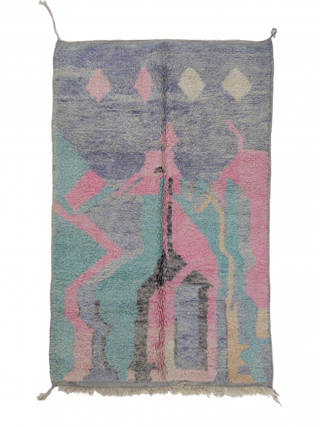 Kelim-teppe Marokkansk Azilal 250 x 150 cm (Størrelse: 250 x 150 cm)