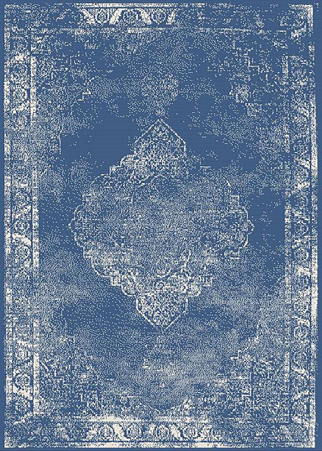 Innendørs/Utendørs tepper - Brussels Weave (blå) (Størrelse: 200 x 290 cm)