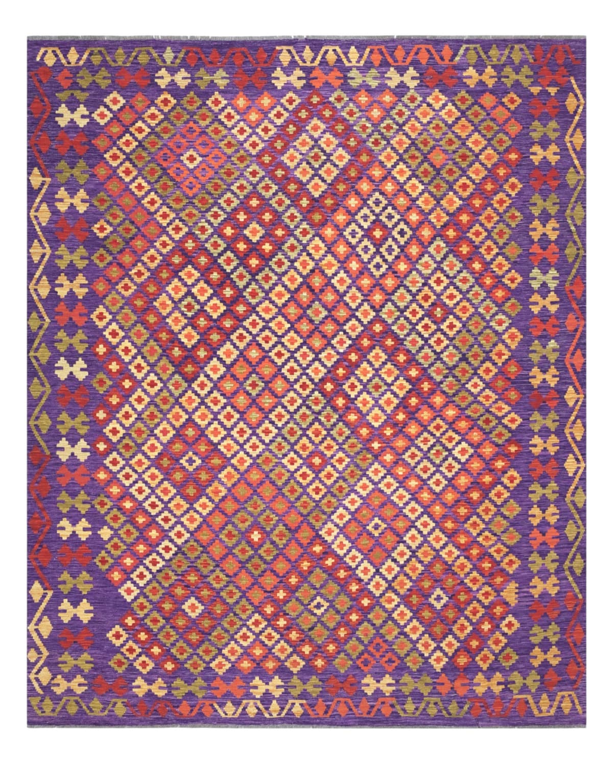 Orientalsk Teppe - Vegi Kelim Hand Woven - 250 x 299 cm (Størrelse: 250 x 299 cm)