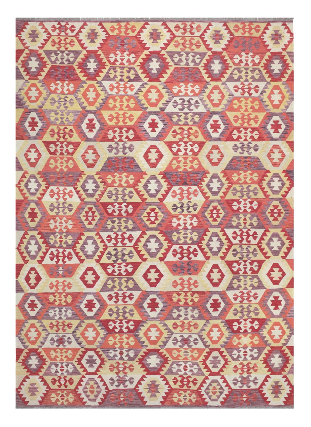 Orientalsk Teppe - Vegi Kelim Hand Woven - 248 x 352 cm (Størrelse: 248 x 352 cm)